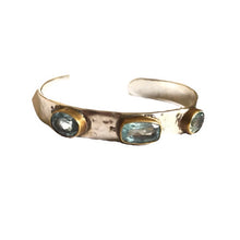 Cargar imagen en el visor de la galería, VERONA AGUAMARINAS PLATA